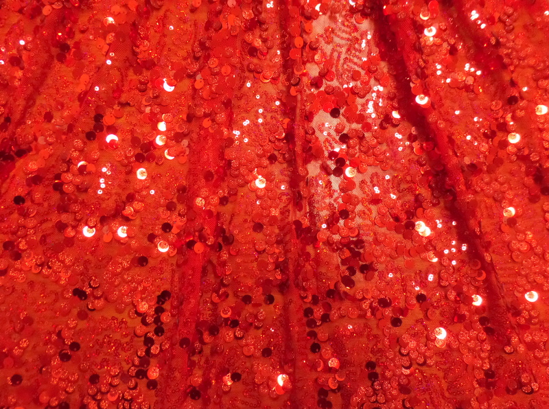 8.Red Party Sequins